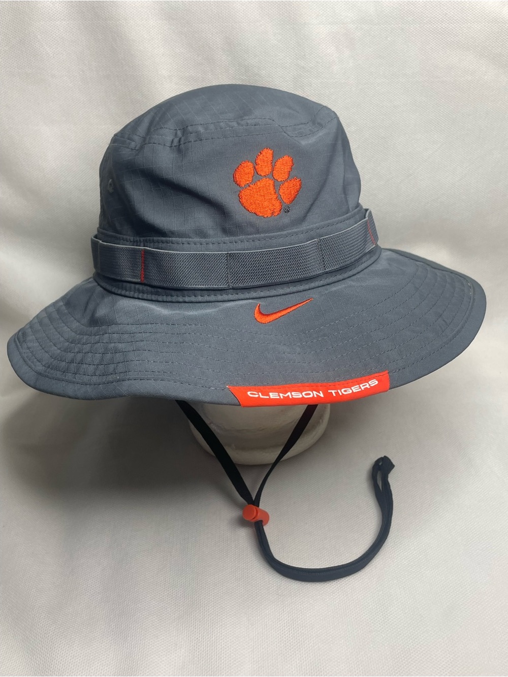 Nike Clemson Tigers On-Field Bucket Hat Dri-Fit Size M/L NCAA South Carolina Uni